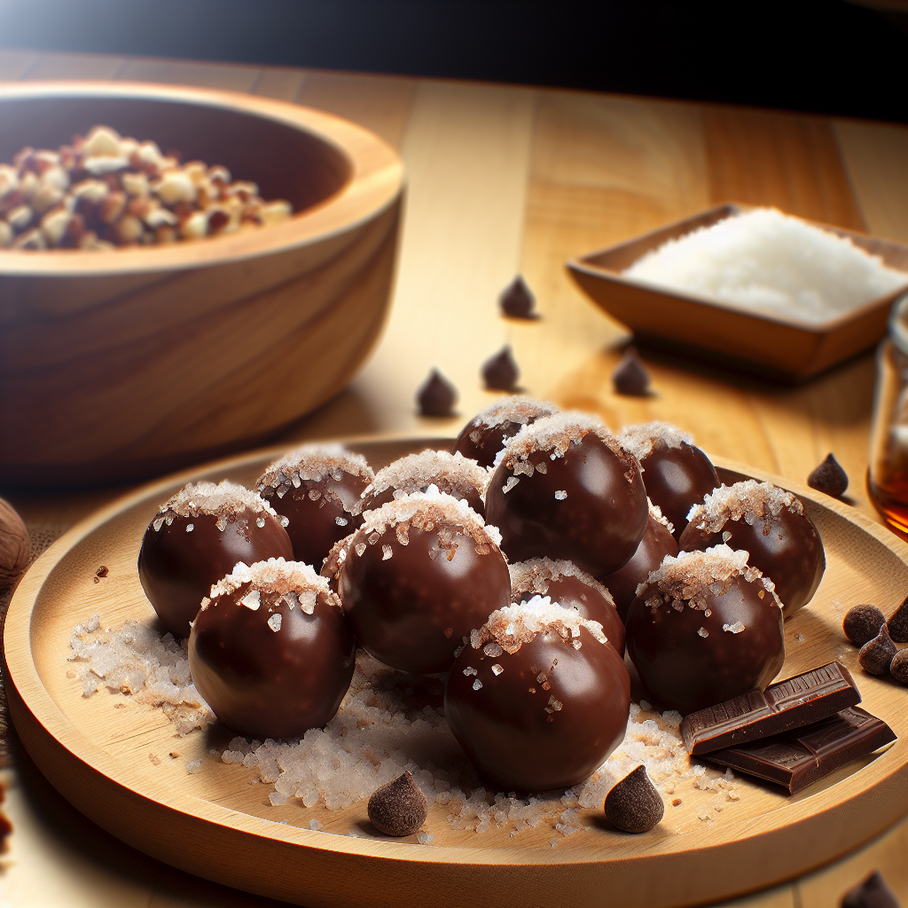 Irresistible chocolate salty balls recipe you must try!